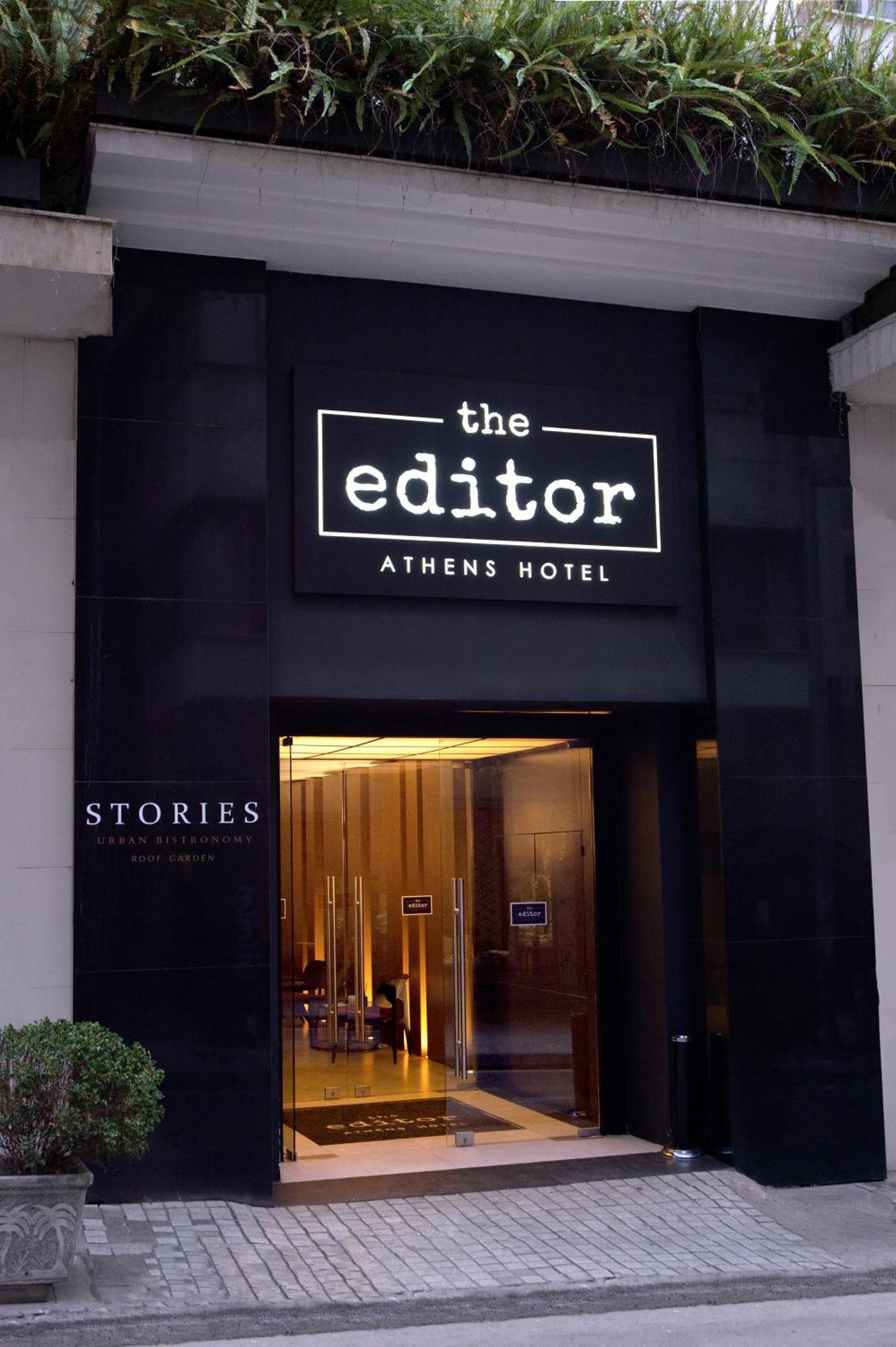 The Editor Hotel Athena Bagian luar foto